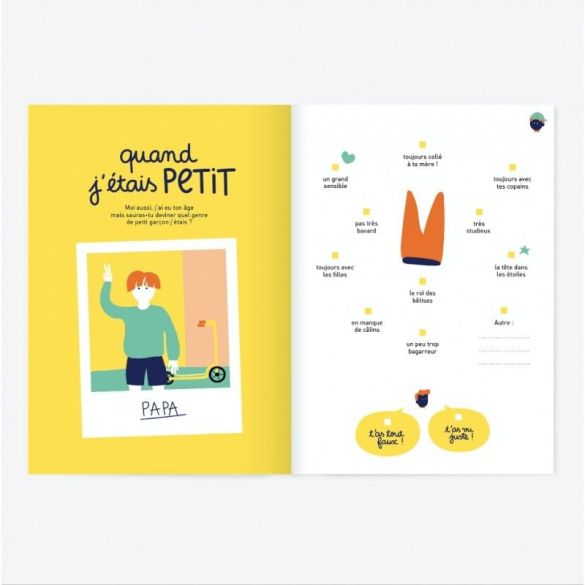 Tel père tel fils? Cahier père/fils