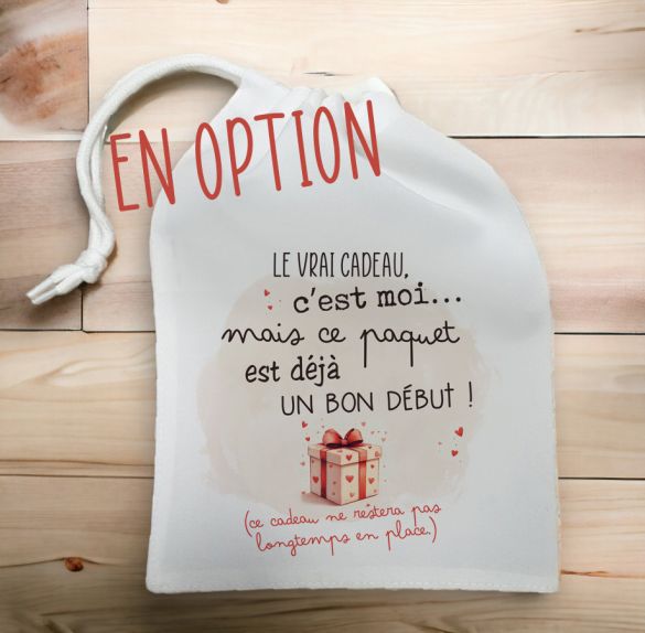 Boxer homme personnalisé "Propriété privée" brodé