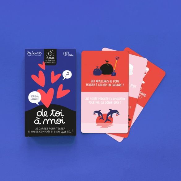 Jeu pour couple - De toi à moi - Minus