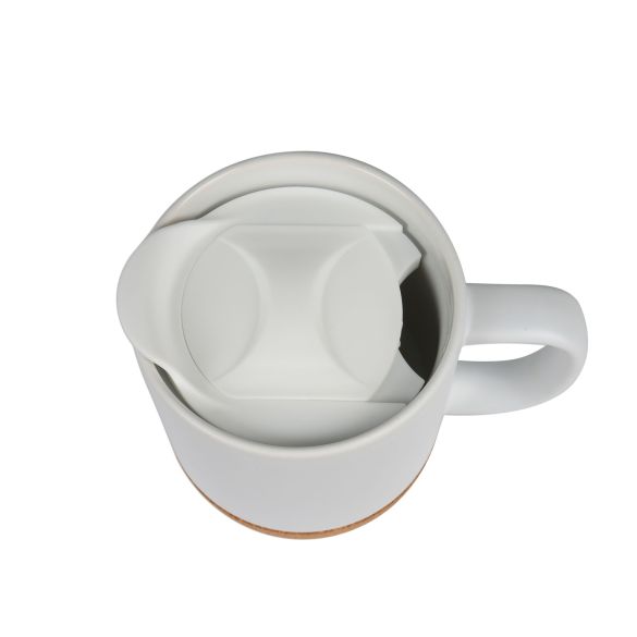 Mug et sa base en liège Bref. pour maître