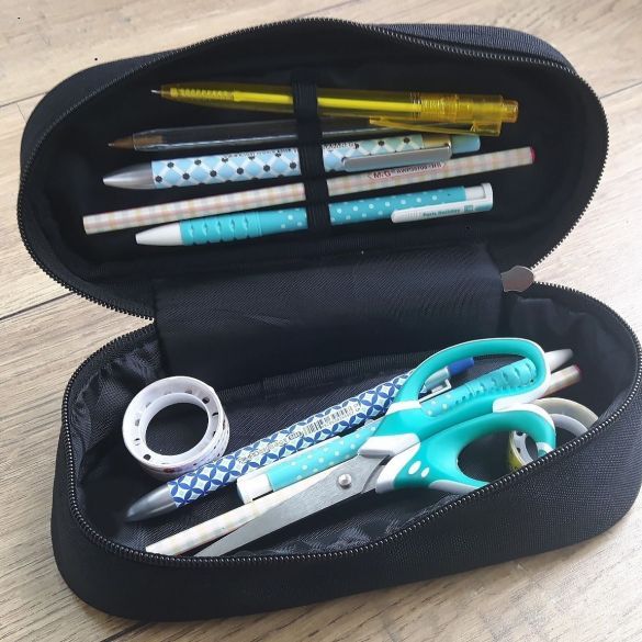 Trousse à crayons personnalisée Cerises | Trousse scolaire avec prénom