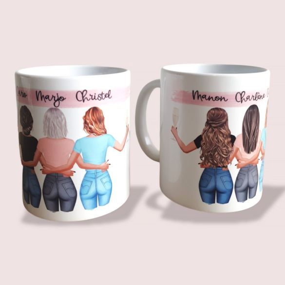 Mug personnalisable des copines !