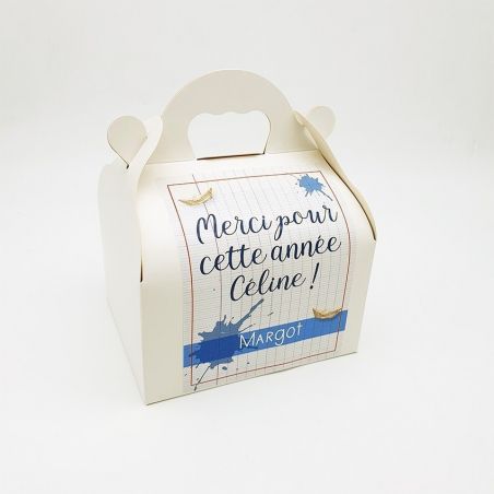 Box cadeaux maître / maîtresse / nounou / atsem