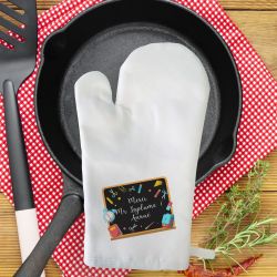 Gant personnalisé de cuisine pour Maître(sse) 