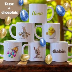 Mug résistant pour enfant avec oeufs de Pâques !